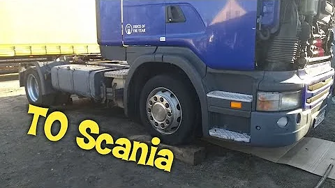 Scania Замена масла и фильтров