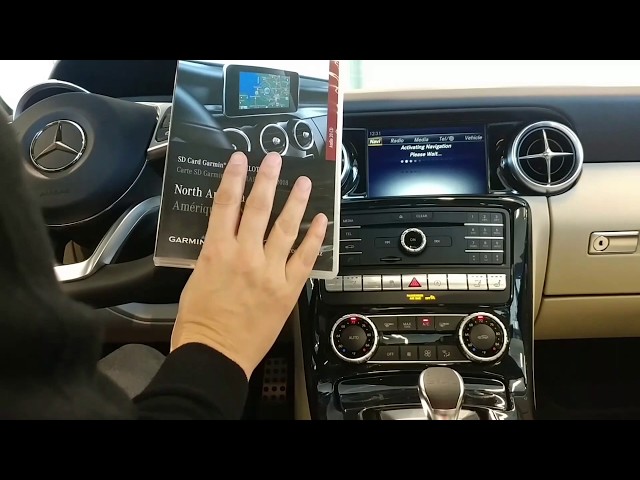 Garmin Map Pilot Installed in a Mercedes-Benz -