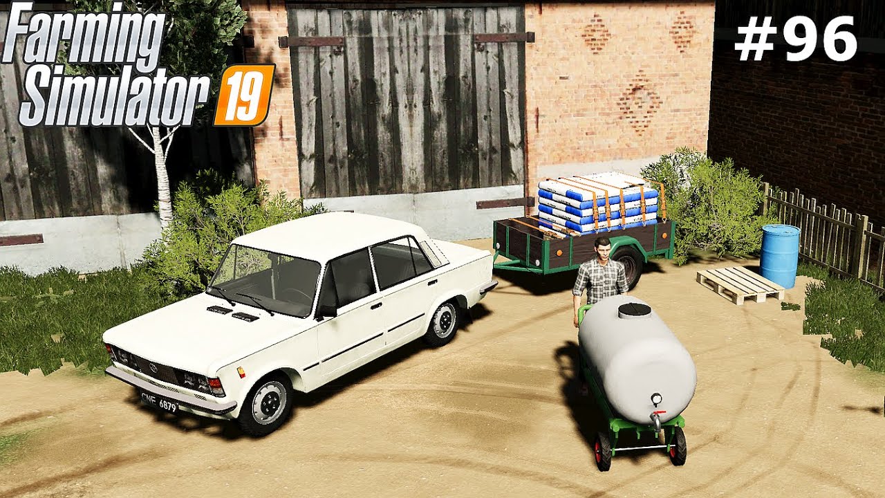 FS 19 |OLD FARM|Substitute milk for calves & goat milk & big field | Timelapse # 96