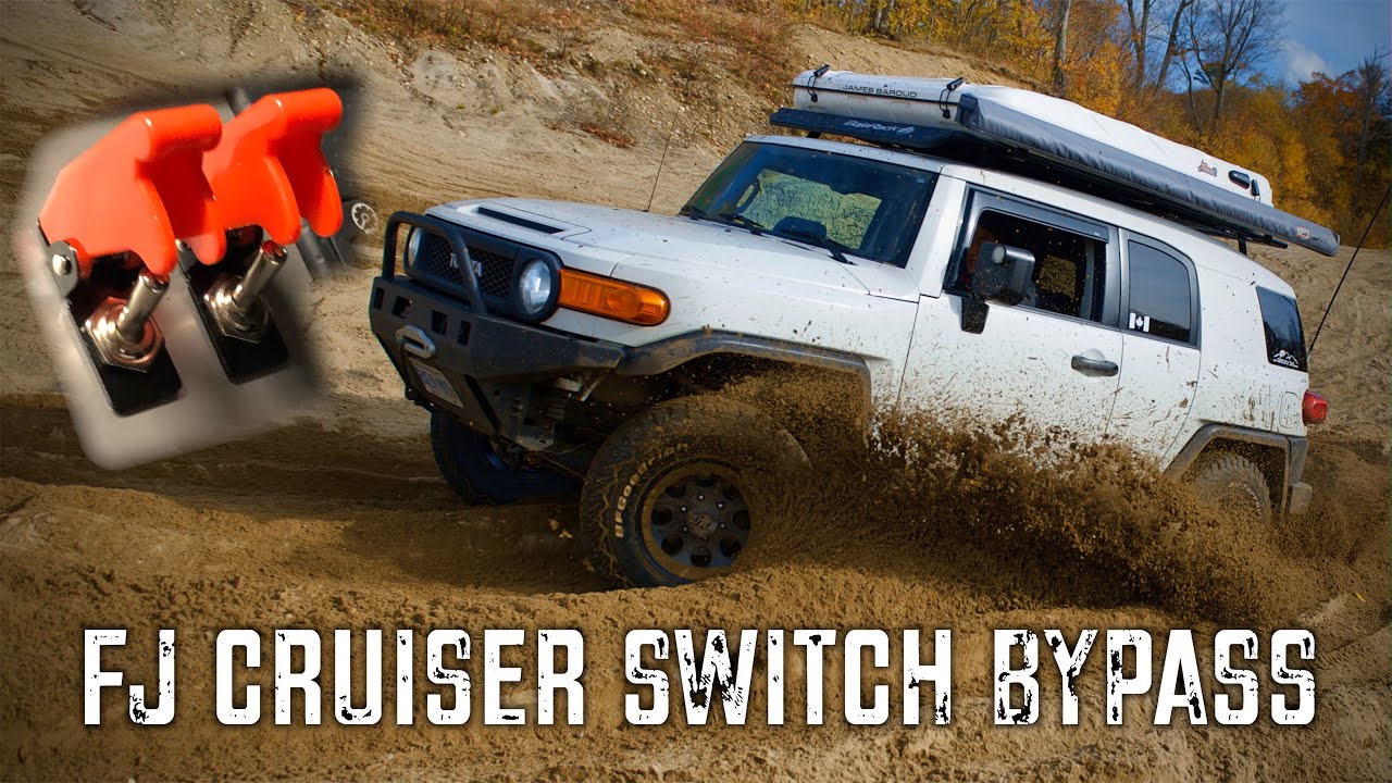FJ Cruiser MOD Transfer Case Switch Bypass YouTube