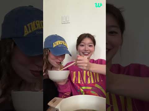 yoonchae’s mukbang | KATSEYE Weverse LIVE [SUB] 241007