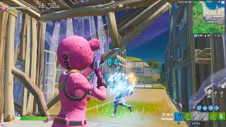 FORTNITE “CUDDLE TEAM LEADER” SKIN GAMEPLAY Showcase (PINK BEAR OUTFIT) | Fortnite Shop SEASON 11