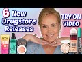 Trying New DRUGSTORE MAKEUP Releases I'm LOVING - Over 50