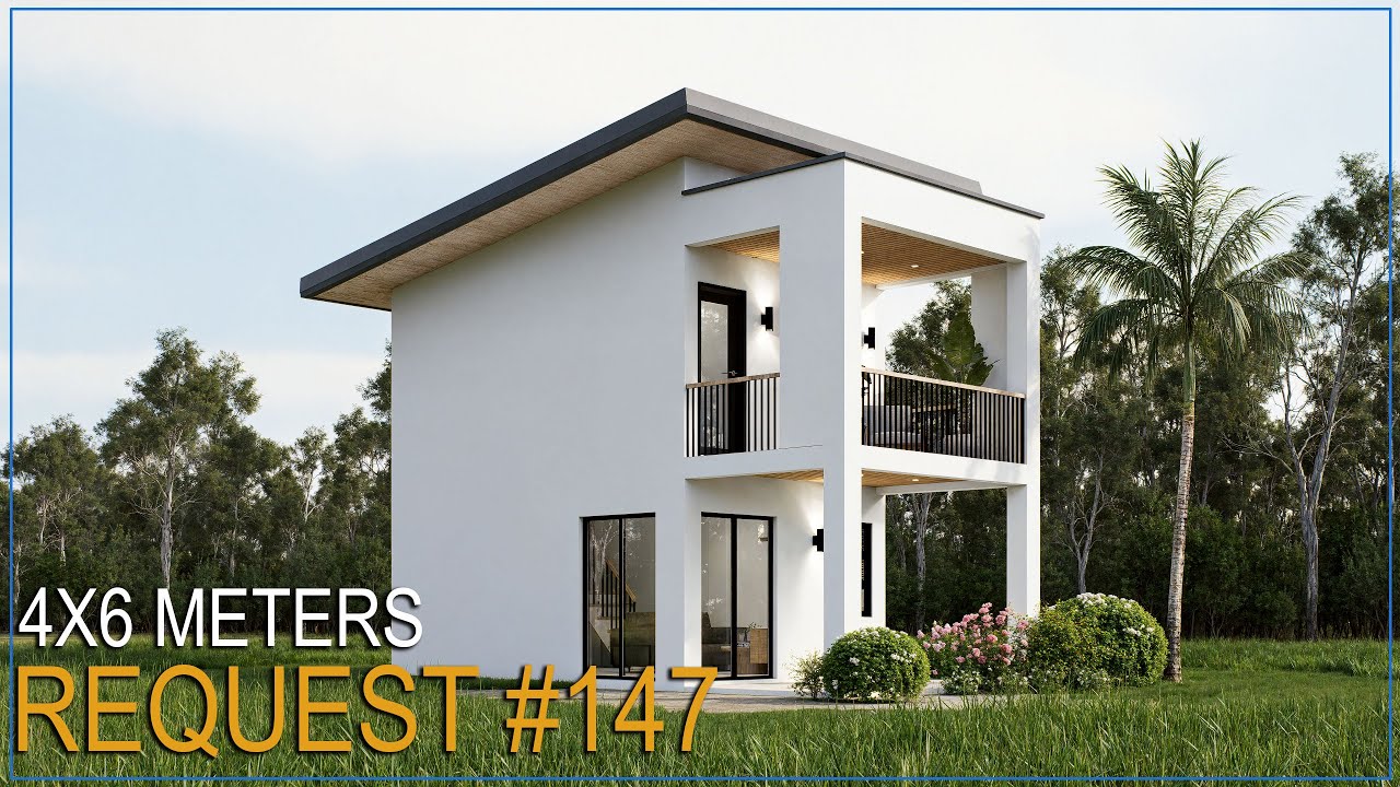 4X6 METERS 2 STOREY TINY HOUSE DESIGN (REQUEST #147)