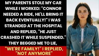 “Connor Needed a Ride!” They Said After Stealing My Car—Until I Said “He Crashed It While Suspended”