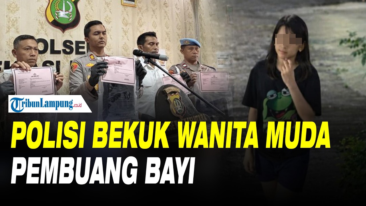 Polisi Tangkap Wanita Muda Viral Pembuang Bayi Dalam Tong Sampah