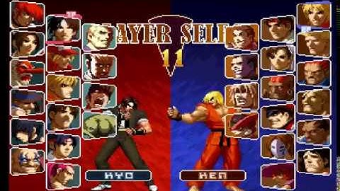 SvC Chaos: SNK vs. Capcom Online Casuals - K.N9999 (Japan) vs blindest (France)