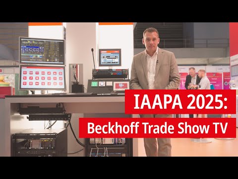 Beckhoff Trade Show TV: IAAPA Expo Europe 2025