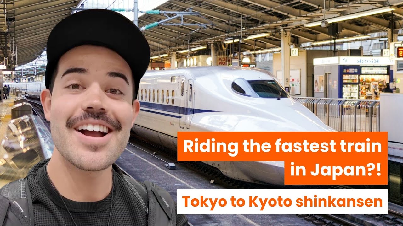 My TOKYO TO KYOTO Shinkansen Journey | BEST Way to Travel in Japan