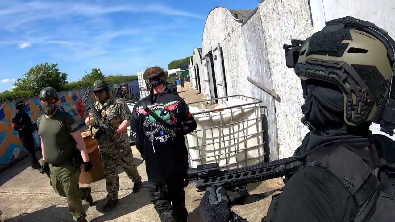 First experience at Ironsight Airsoft Andover CQB Gameplay