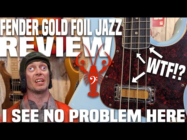 大幅値下げ！Fender Gold Foil Jazz Bass 大幅値下げ！Fender Gold Foil Jazz Bass