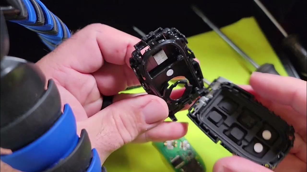 How to take Ram Key FOB apart to add micro switches YouTube