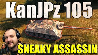 The Sneaky Assassin: Is KanJPz 105 Underrated? | World of Tanks