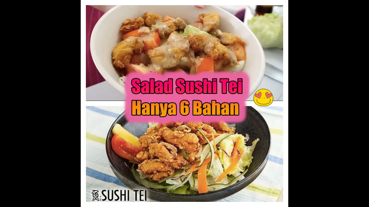 Salad Sushi Tei Hanya 6 Bahan - YouTube