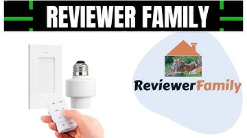 DEWENWILS Remote Control Light Socket with Timer, E26 E27 Wireless Light Switch