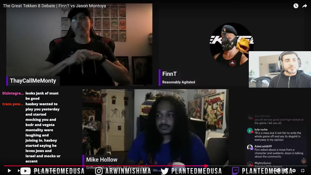 The Great Tekken 8 Debate | FinnT vs Jason Montoya (jewish guy)