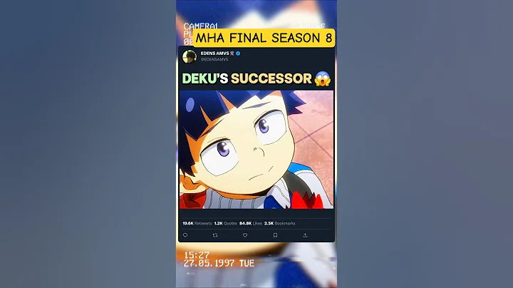 LE SUCCESSEUR DE DEKU | #myheroacademia #edit #amv #mha #anime #mangaedit