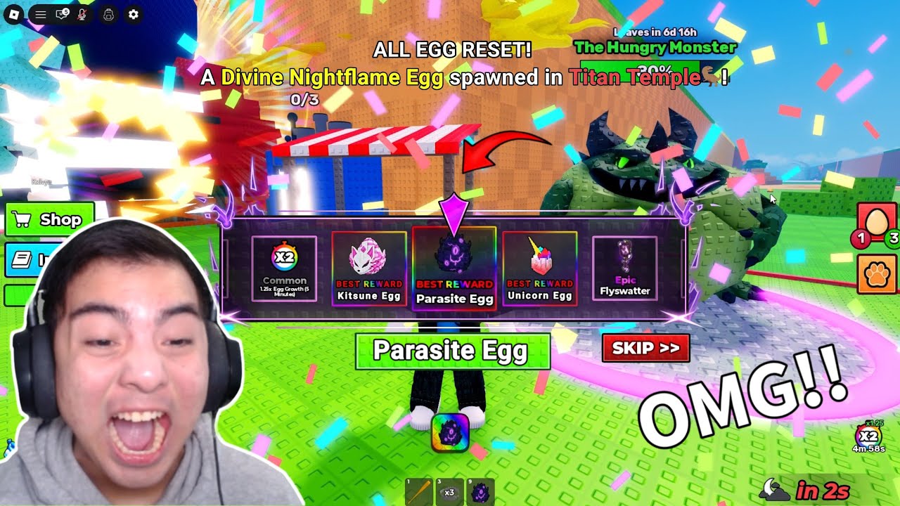 My Luckiest MONSTER UPDATE Day Ever In Steal An Egg..! ☠️