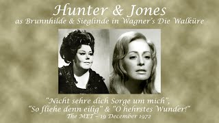 Rita Hunter And Dame Gwyneth Jones As Brunnhilde & Sieglinde In Wagners Die Walküre - Act 3