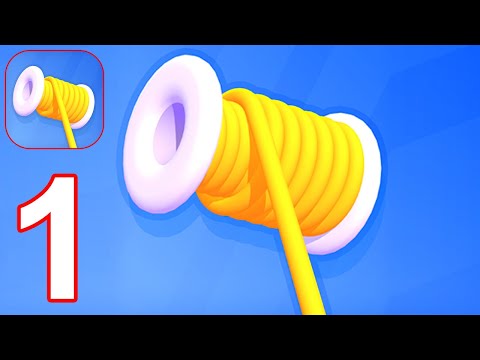 Twist Spool - Gameplay Part 1 All Levels 1 - 10 Max Level (Android, iOS) #1