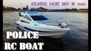 Atlantic Yacht 3837 Police RC Boat - 1/10 Scale Police Light Bar