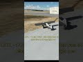 SHORTEST TAKEOFF Ever - LETL - Gusty winds up to 50Kts