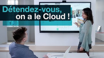 Détendez-vous, votre écran interactif a le Cloud : enregistrez vos notes depuis votre SpeechiTouch