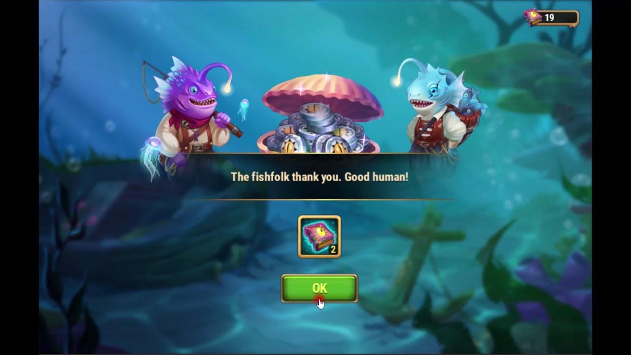 Hero Wars what's in the Sunken Chest YouTube