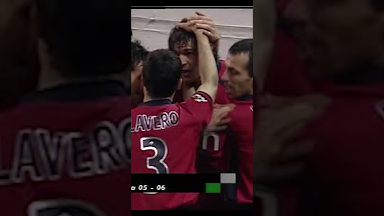 Sevilla 0-1 Osasuna de la temporada 2005/06 #LaLigaHighLights #Osasuna #shorts