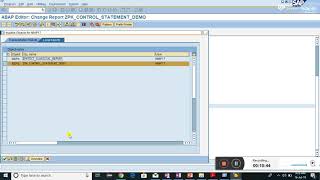 ABAP Control Statement if case do and while