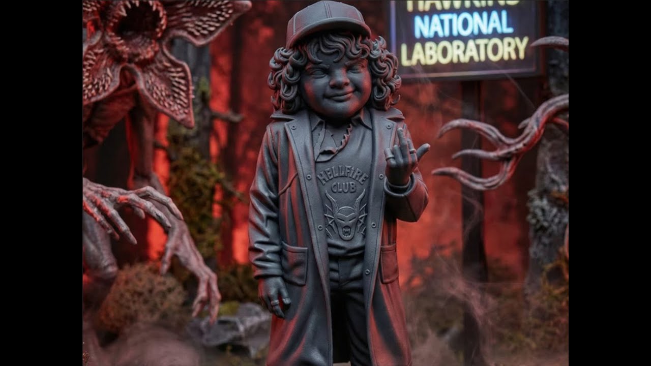 Timelapse - Dustin - Stranger Things Final Episode - Bambu Lab A1