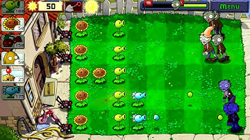 Plants vs Zombies (Android) Walkthrough part 7