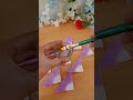 diy flower making with tissue paper and water colour new rose 🏵️making trick