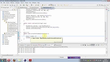Programowanie Java GUI - lekcja 3:  JButton cz.2