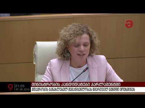 დღე მეოთხე - მთავრობის განახლებულ  შემადგენლობას  მმართველ გუნდში მოუსმინეს