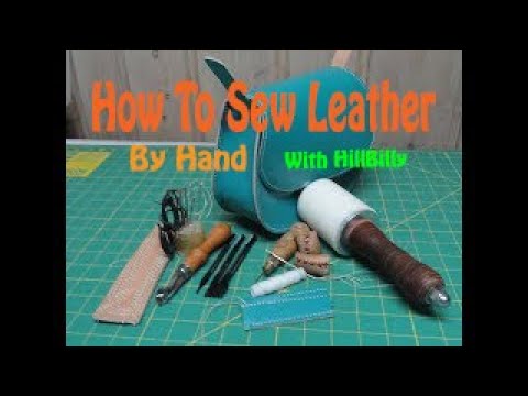 How to sew Leather with the Speedy Stitcher sewing Awl 