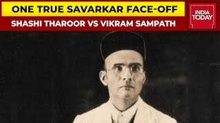 The One True Savarkar Face-off: MP Shashi Tharoor Vs Historian Vikram Sampath| India Today Conclave