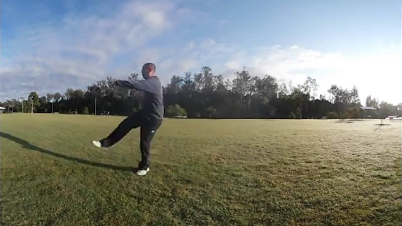 Kung Fu Bootcamp level 1.4 - punch with low spring kick (Samsung Gear 360)