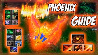 Phoenix Icarus guide | Гайд на Феникса | #dota1