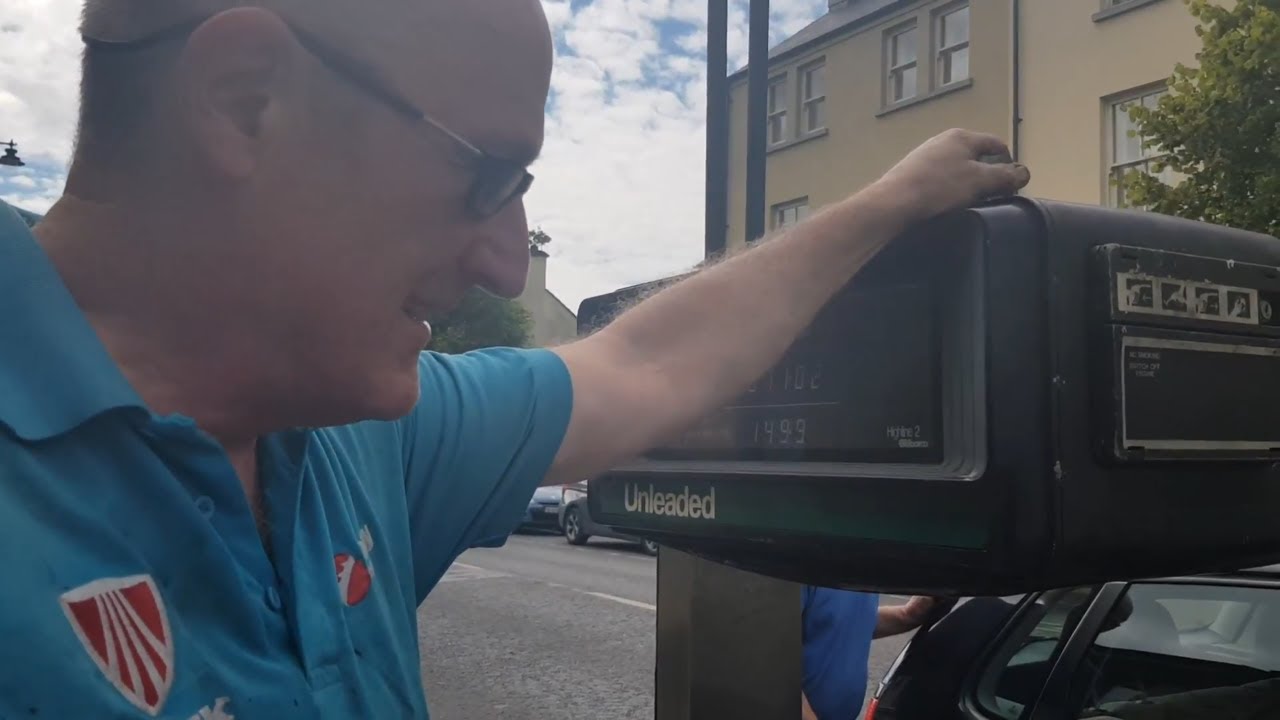 Oliver Whyte: My Last Fuel Fill At Breheny's Garage, Westport. 06.07.2018