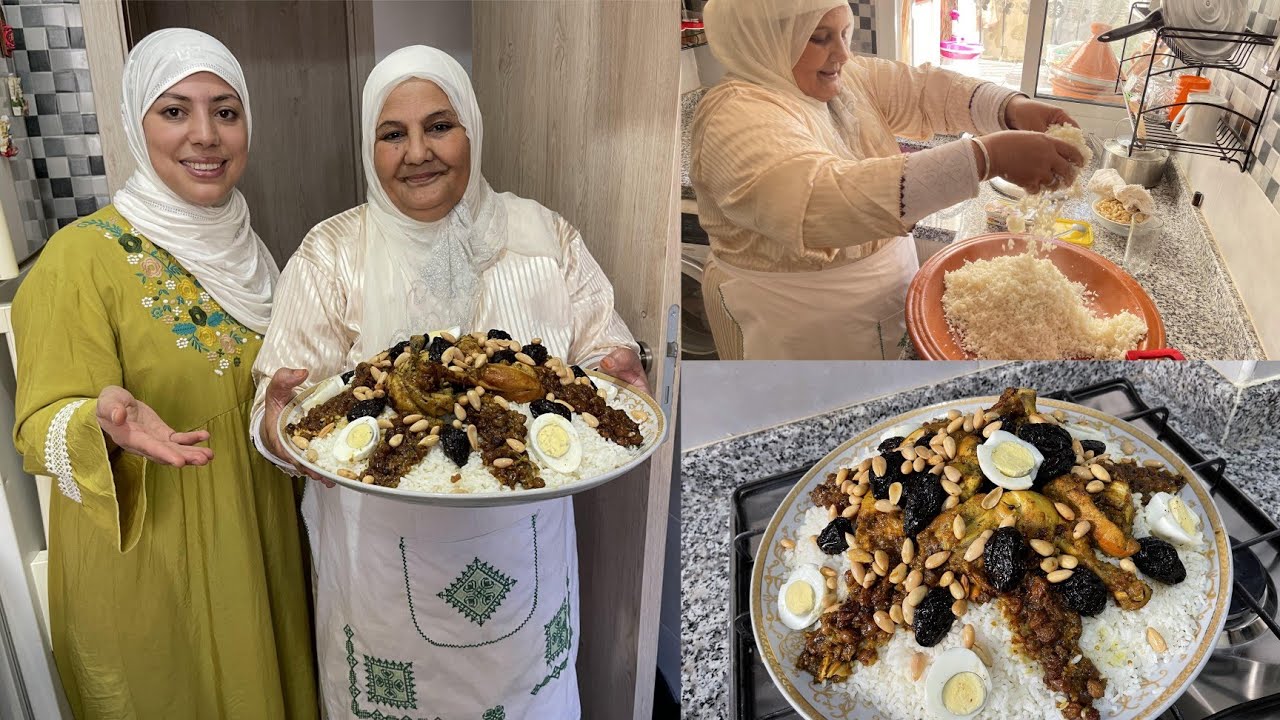 تحت طلبكم السفة بالروز والدجاج👌🏻بجميع التفاصيل بنتها كتبقى فالفم😋 من يد طباخة محترفة