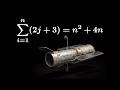 The Sum That Turns Quadratic: Σ(2j+3) | Discrete Math | Summations | Induction Proof | Dogmathic