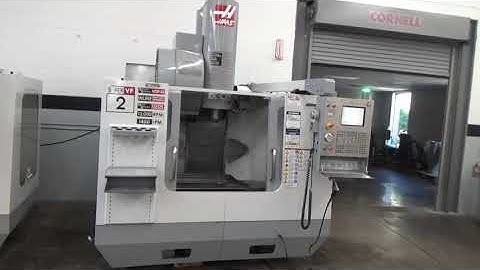 Haas VF-2SS CNC Vertical Machining Center w 4th Axis Drive & High Speed