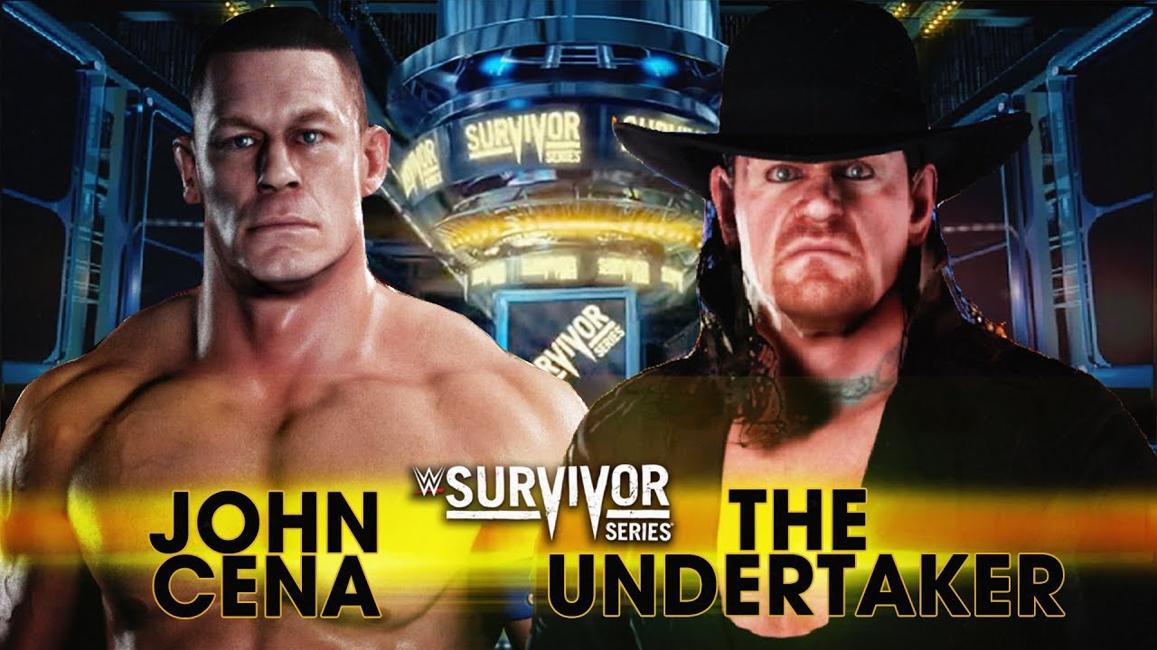 Wwe 2k18 John Cena Vs The Undertaker Match Youtube