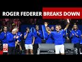 Roger Federer Plays Retirement Match With Rafael Nadal, Breaks Down In Tears