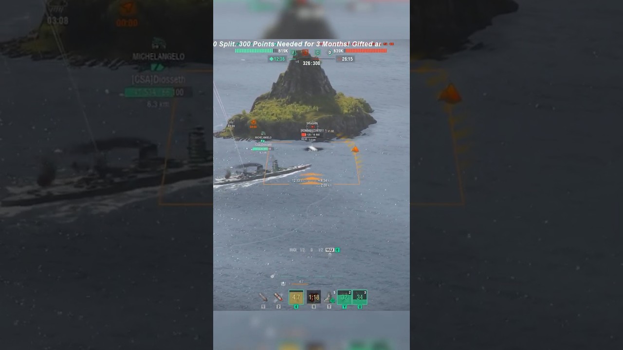 THE SUB MUST GO!!! #shorts #gaming #worldofwarships #twitch #moments #funny #memes #comedy