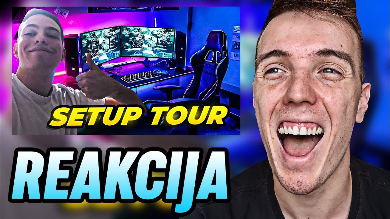 CHODA REAKCIJA na MIHAJLO MADIĆ ROOM TOUR-SETUP TOUR 2025.