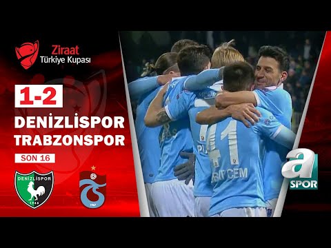 Denizlispor 1 - 2 Trabzonspor MAÇ ÖZETİ (Ziraat Türkiye Kupası) Son 16 Turu Maçı / 09.02.2022