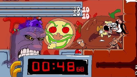 [Pizza Tower] Bloodsauce Dungeon Lap 5 (Lunatic) ALT P-rank on Swap Mode