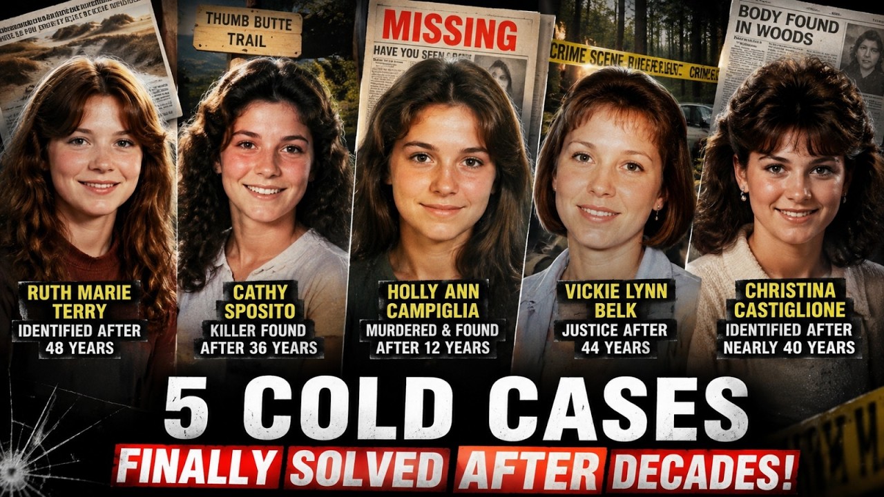 5 Cold Cases Finally Solved Nearly 50 Years Later Ruth Terry Finally ...